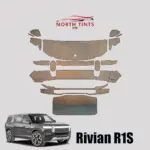 2022–2026 Rivian R1S PPF Precut Partial Front – Paint Protection Film