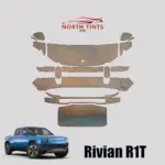 2022–2026 Rivian R1T PPF Precut Partial Front – Paint Protection Film