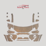 2014-2024 Toyota 4Runner Precut Paint Protection Film PPF - Partial Front