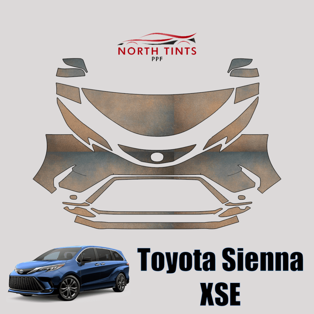 2021-2024 Toyota Sienna XSE Partial Front