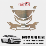 2023–2026 Toyota Prius Prime Precut Paint Protection Film – Partial Front