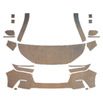 2022-2025 Honda Pilot Precut Paint Protection Film - Partial Front