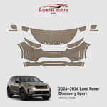 2024–2026 Land Rover Discovery Sport vehicle-specific partial front precut paint protection film kit