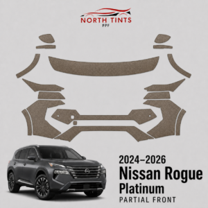2024–2026 Nissan Rogue Platinum partial front precut paint protection film kit